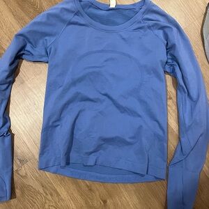 Blue Long Sleeve Top lululemon